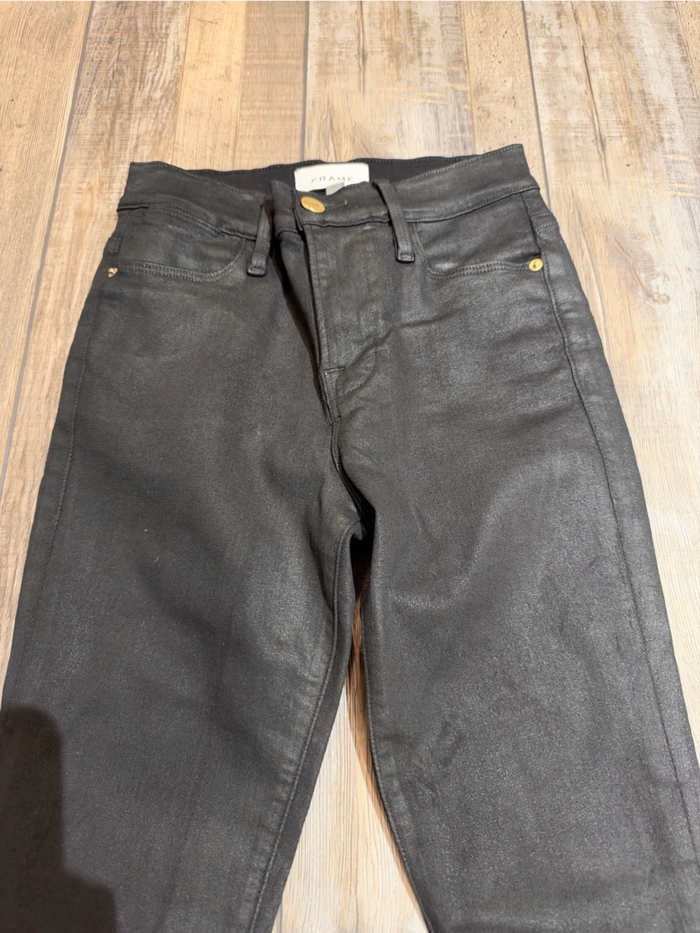 Frame Size 24 Le High Skinny Crop EUC - Picture 2 of 8